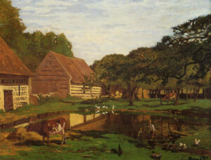 A Farmyard in Normandy